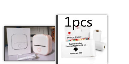 Phomemo T02 Mini Bluetooth Thermal Printer – Inkless Label & Photo Printer for iOS/Android
