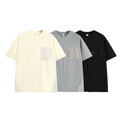 Hydrogen Pocket T-Shirt – Lightweight Tech Fabric, Outdoor Short Sleeve Pullover for Youth