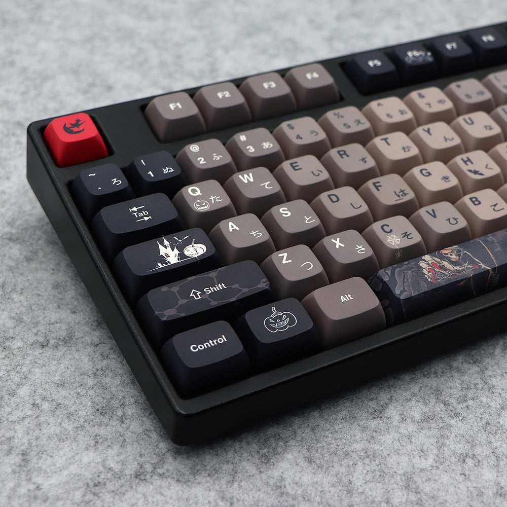 Five-Sided Sublimation Key Cap Set – Halloween Edition