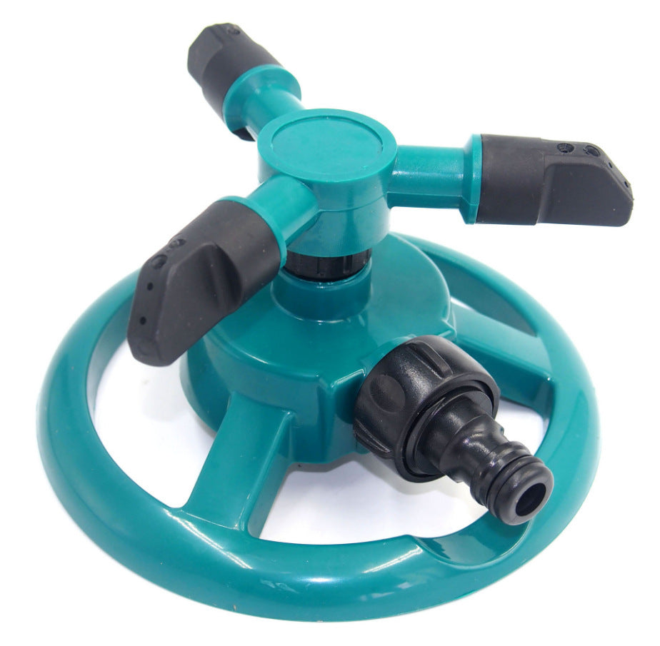 Small three-pronged sprinkler round chassis