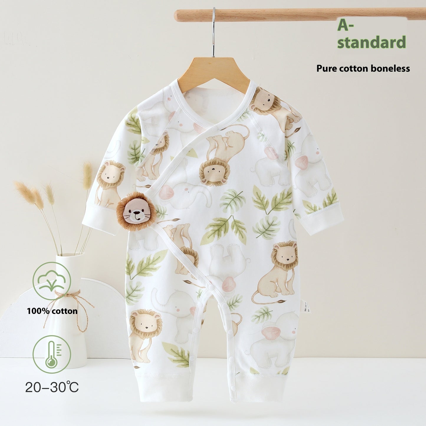 Newborn Clothes Homewear Romper Baby Pajamas