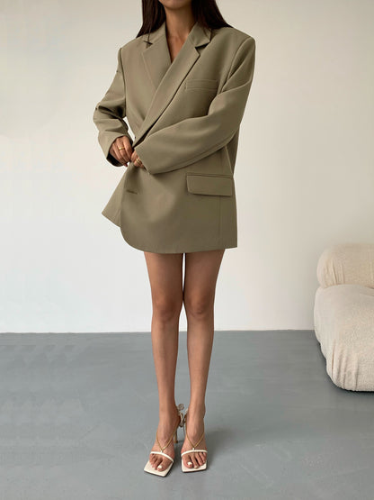 Loose & Versatile Temperament Suit Jacket – Women's Casual Chic Blazer