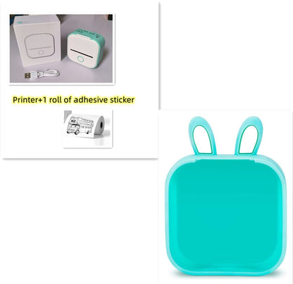 Phomemo T02 Mini Bluetooth Thermal Printer – Inkless Label & Photo Printer for iOS/Android