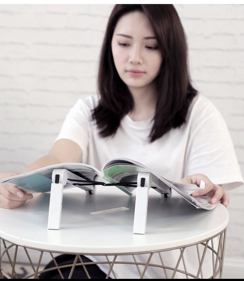Adjustable Folding Laptop Stand – Portable Notebook Computer Stand for Desk & Travel