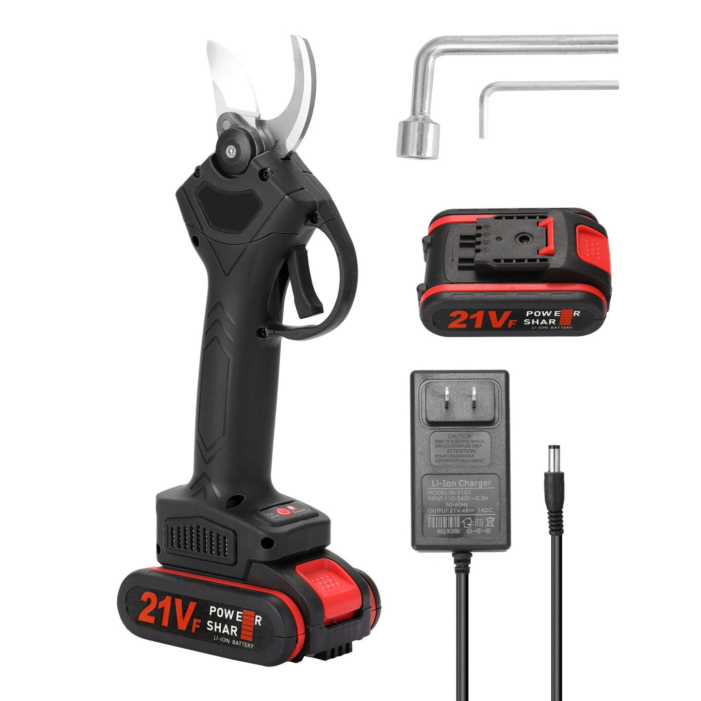 21V Rechargeable Garden Fruit Tree Lithium Battery Pruning Shear Tools - Odyssey