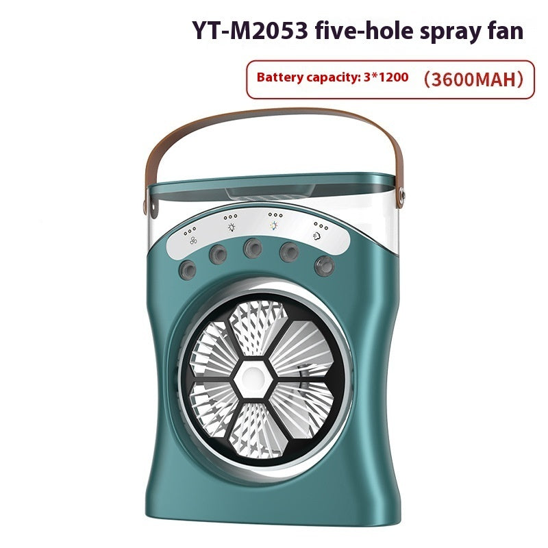 Portable Mini Humidifier Fan – Stay Cool & Fresh Anywhere!