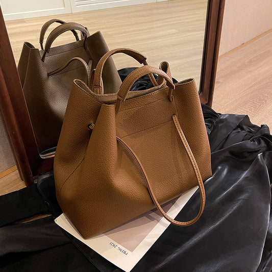 👜 Women's Large Capacity Shoulder Bag – Stylish & Versatile Everyday Tote