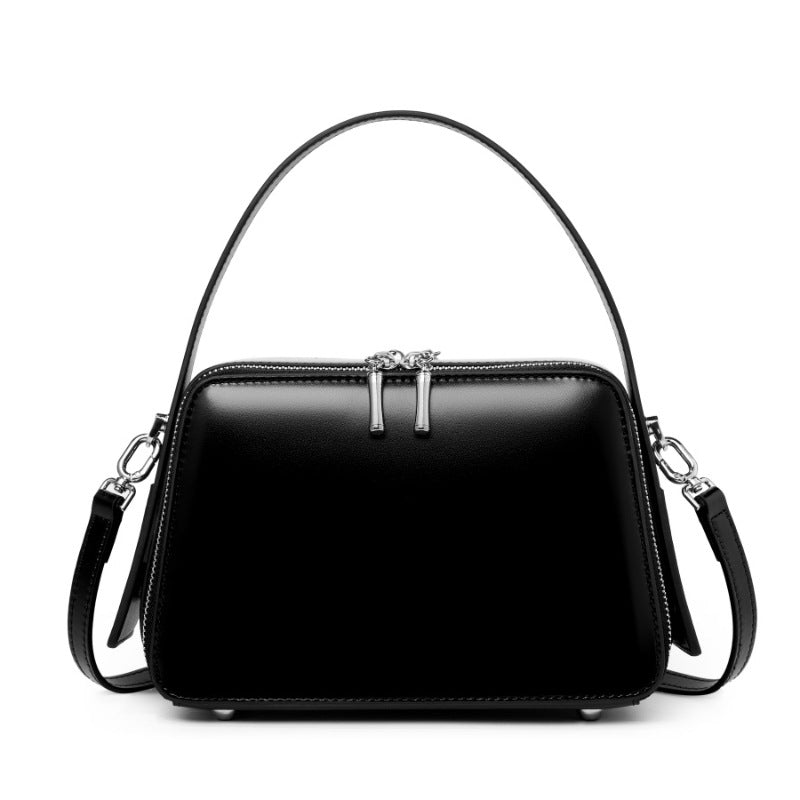 Women’s Genuine Leather Crossbody Commuter Bag – Urban Simplicity Hanging Ear Series