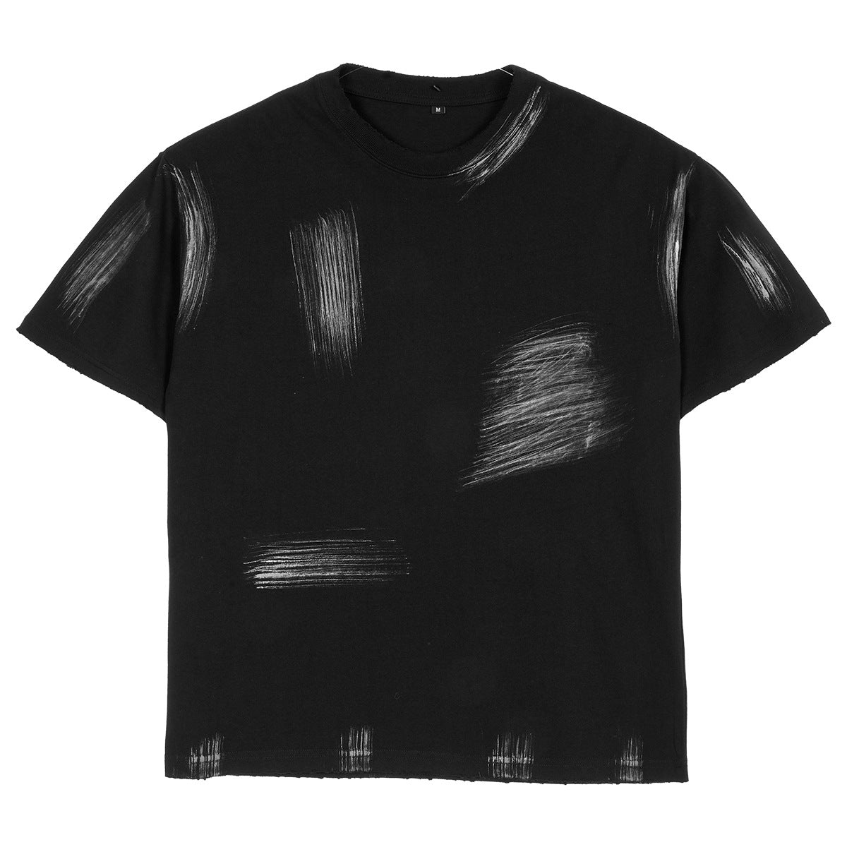 Men’s Washed Vintage Loose Fit Cotton T-shirt – Retro Style Short Sleeve Casual Tee