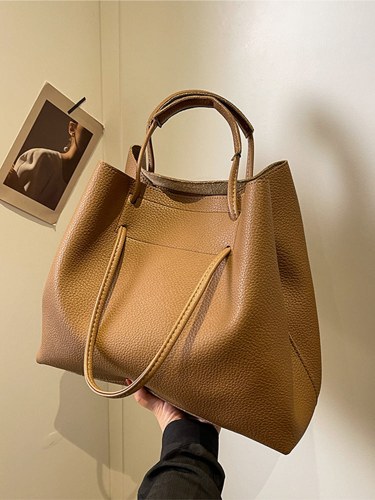 👜 Women's Large Capacity Shoulder Bag – Stylish & Versatile Everyday Tote