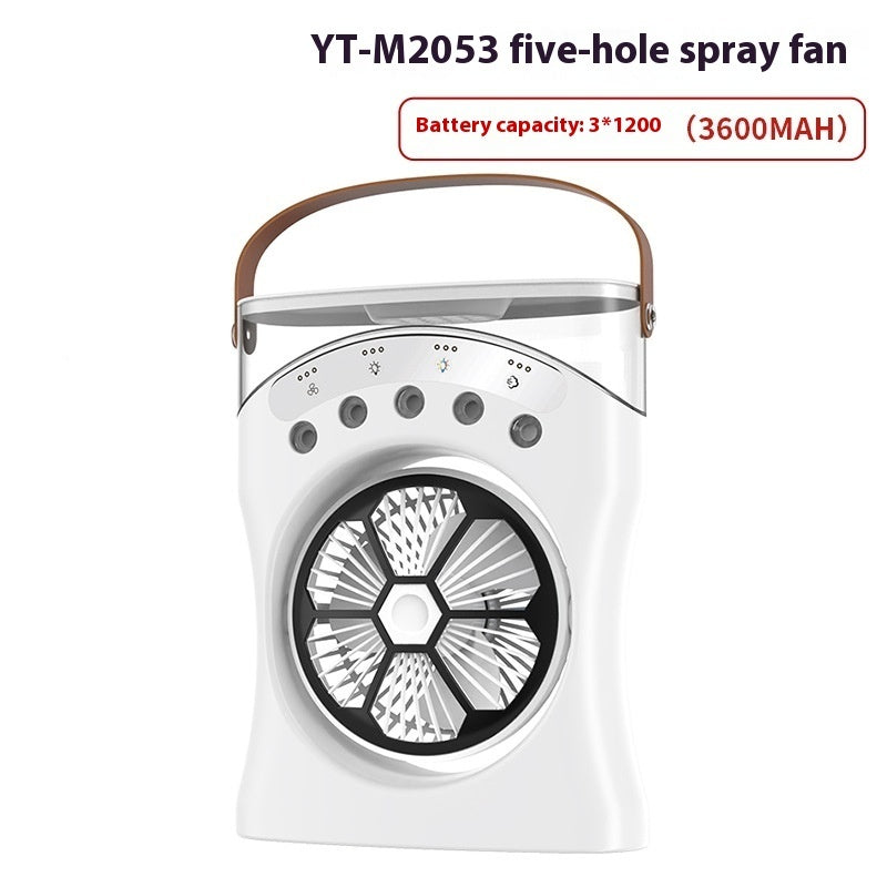 Portable Mini Humidifier Fan – Stay Cool & Fresh Anywhere!