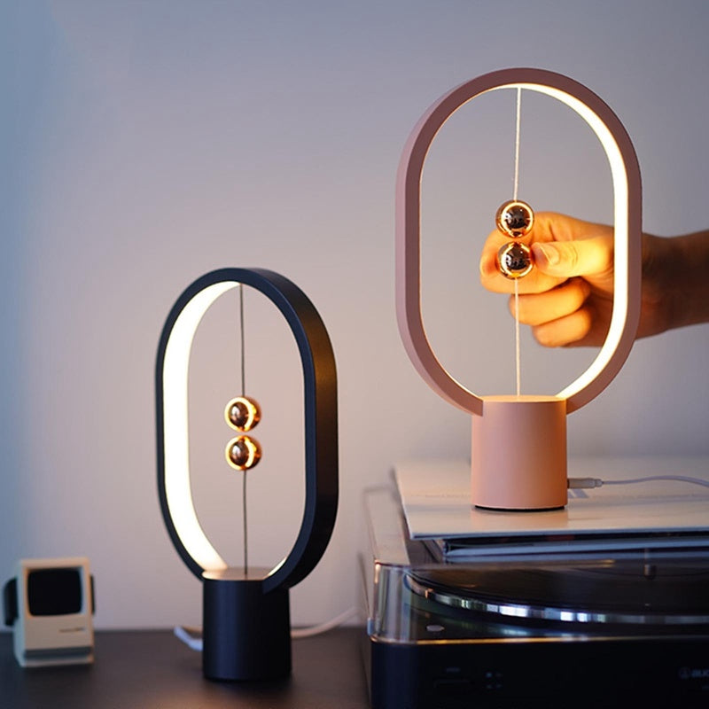 🛋️ Mini Smart Magnetic Switch LED Table Lamp – Modern, Artistic & Eye-Catching