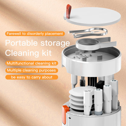 20-in-1 Screen Cleaning Kit – Multifunctional Cleaner for Laptop, Phone, Keyboard, AirPods, Camera, Tablet & More