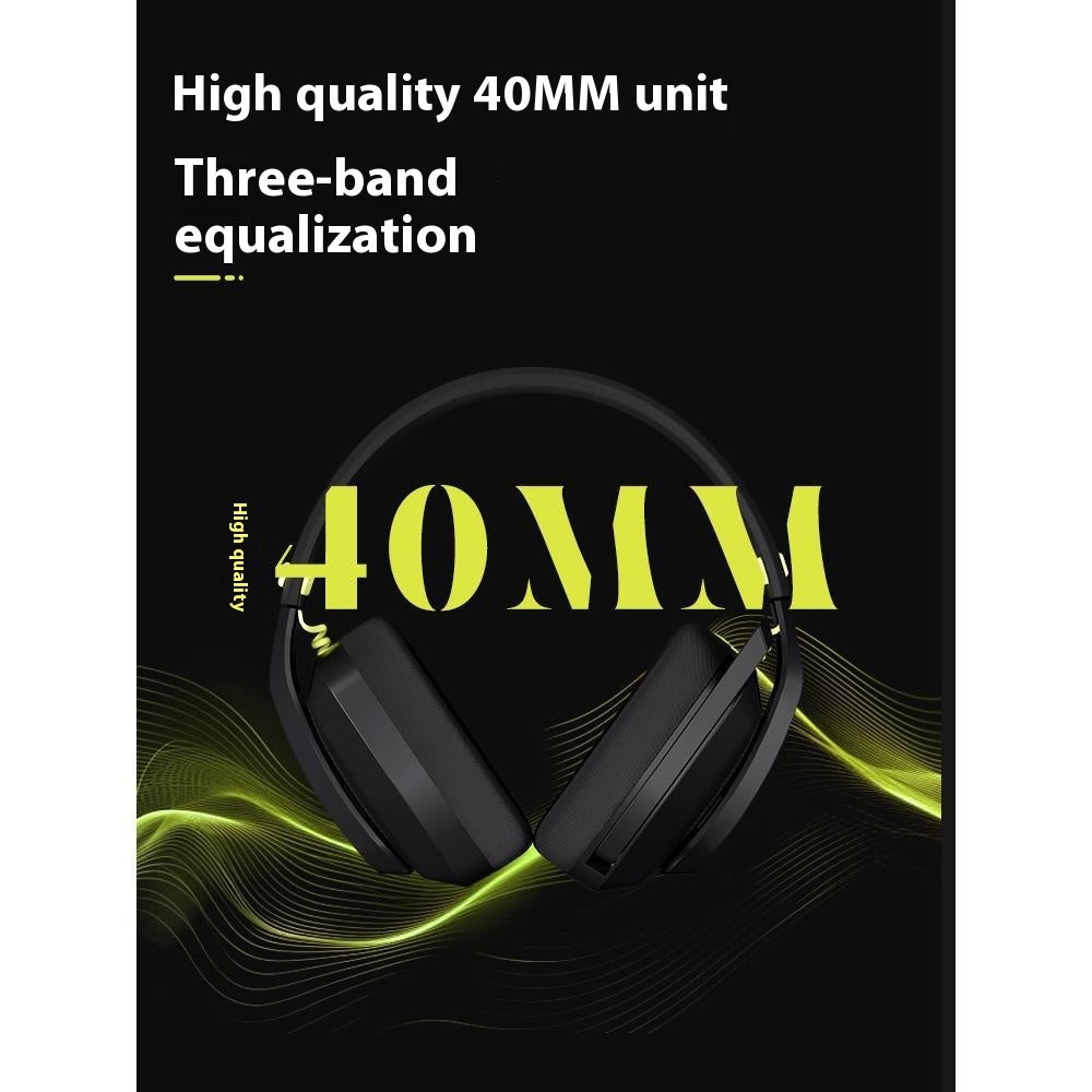 Wireless Gaming Headset with Microphone-  Siren V1 Black/White