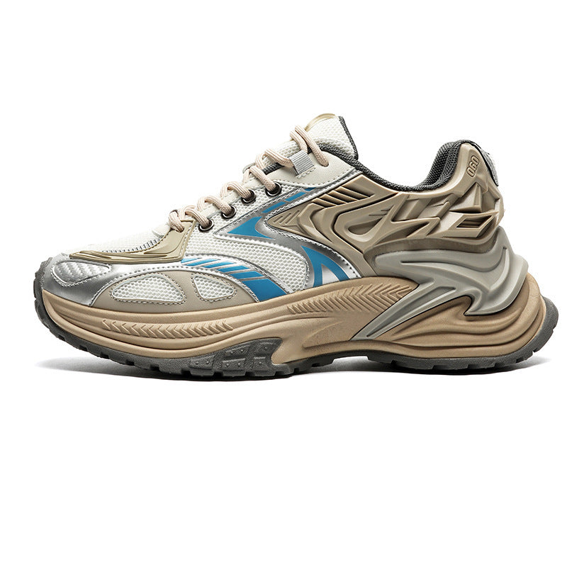 Breathable Retro Sports Jogging Shoes – Lightweight, Stylish, and Comfort-Boosted