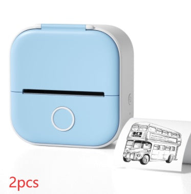 Phomemo T02 Mini Bluetooth Thermal Printer – Inkless Label & Photo Printer for iOS/Android