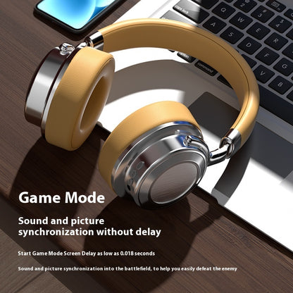 Briefcase Ear Metal Retro Bluetooth Headset– Vintage Style Meets Modern Tech