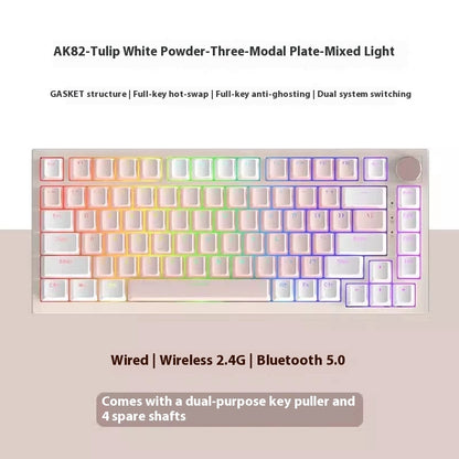Tulip Series Mechanical Keyboard – Wired/Wireless/Bluetooth