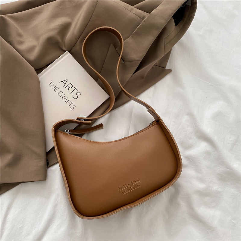 French Niche Small Bag Summer Saddle Bag New Popular Armpit Bag High-end Sense Of All-match Single Shoulder Handbag
