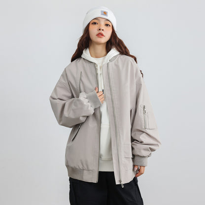 Autumn American High Street Baseball Jacket