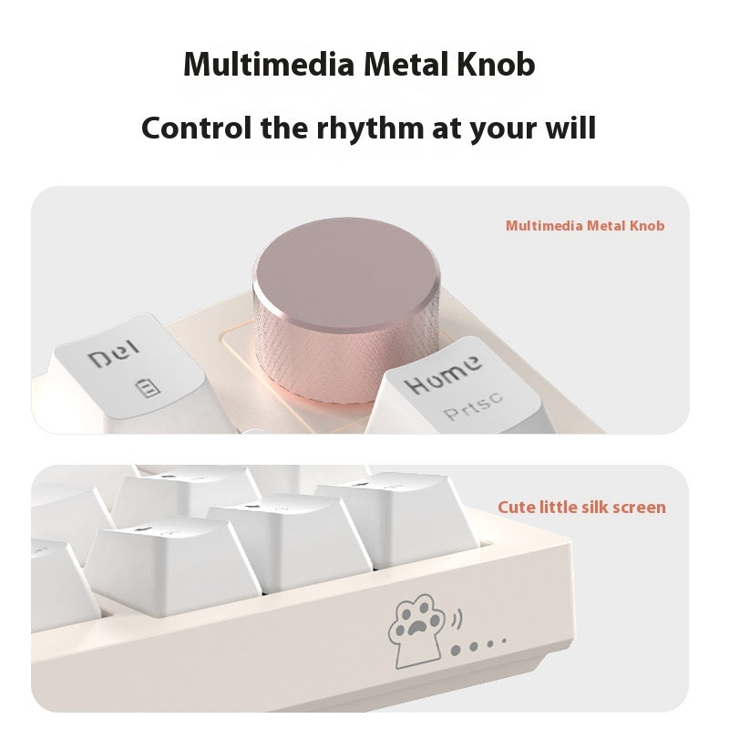 Tulip Series Mechanical Keyboard – Wired/Wireless/Bluetooth