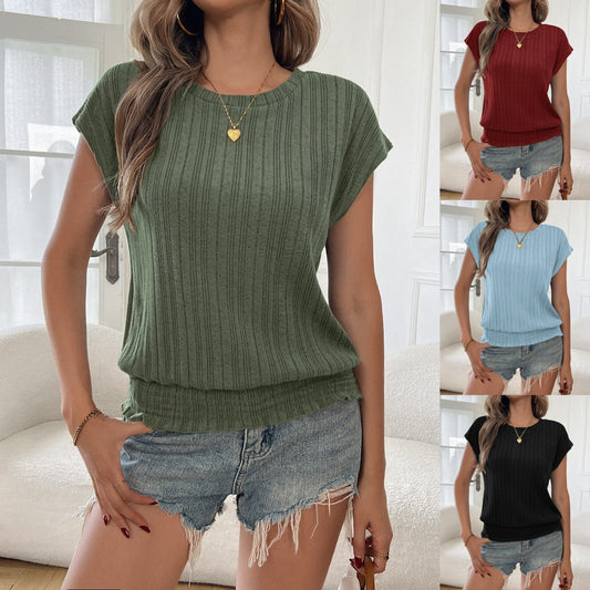 Women's Round Neck Short-sleeved T-shirt - Odyssey