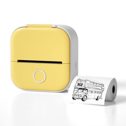 Phomemo T02 Mini Bluetooth Thermal Printer – Inkless Label & Photo Printer for iOS/Android