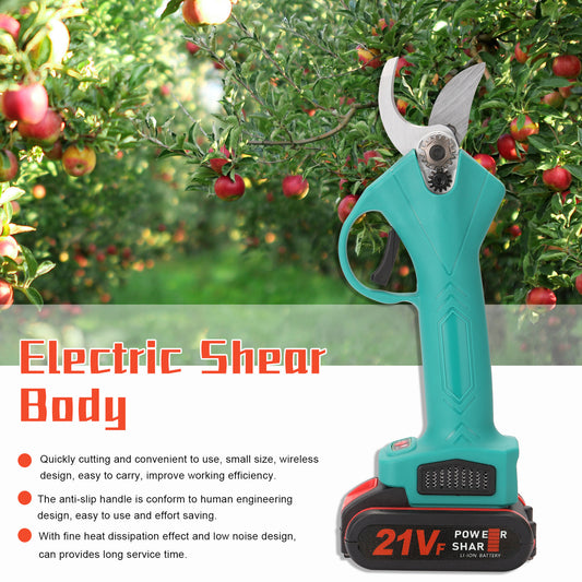 21V Rechargeable Garden Fruit Tree Lithium Battery Pruning Shear Tools - Odyssey