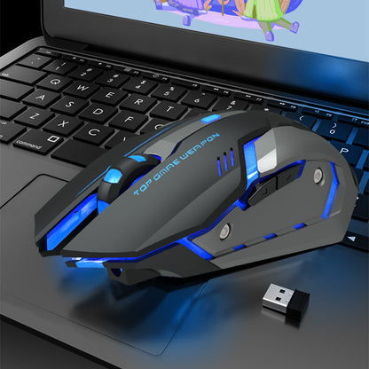 Wireless Charging Silent Gaming Mouse – Model T1