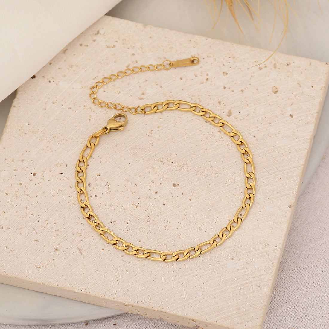Simple Stainless Steel Chain Bracelet Niche