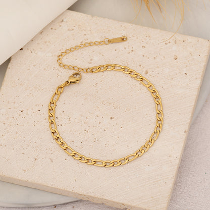 Simple Stainless Steel Chain Bracelet Niche