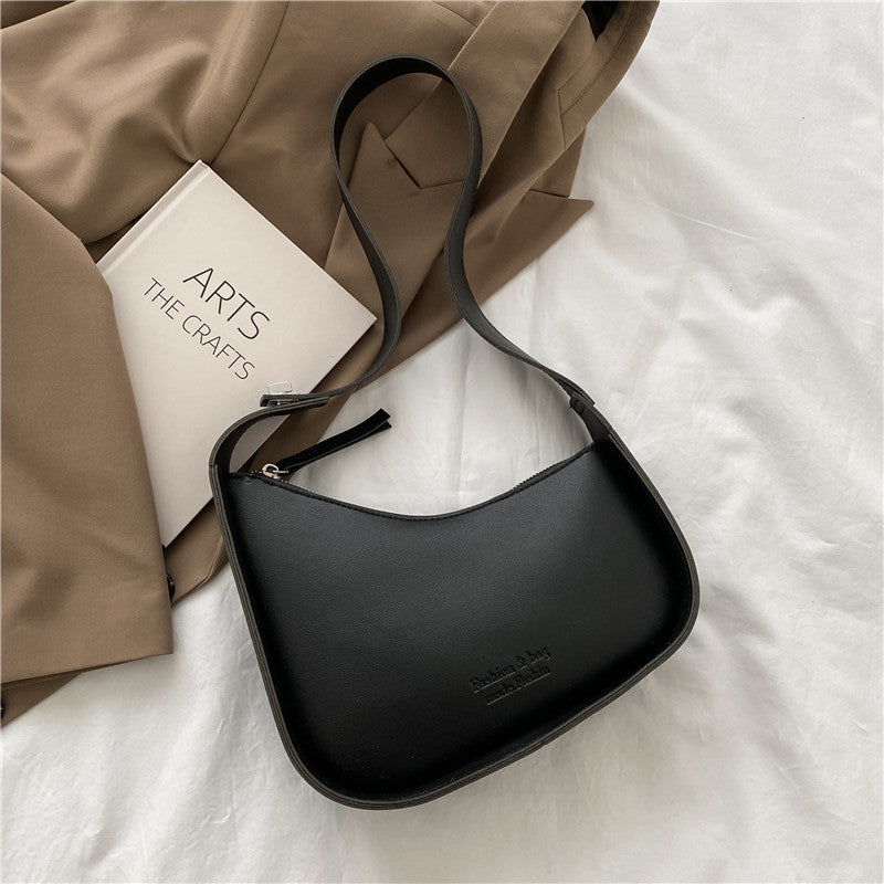 French Niche Small Bag Summer Saddle Bag New Popular Armpit Bag High-end Sense Of All-match Single Shoulder Handbag