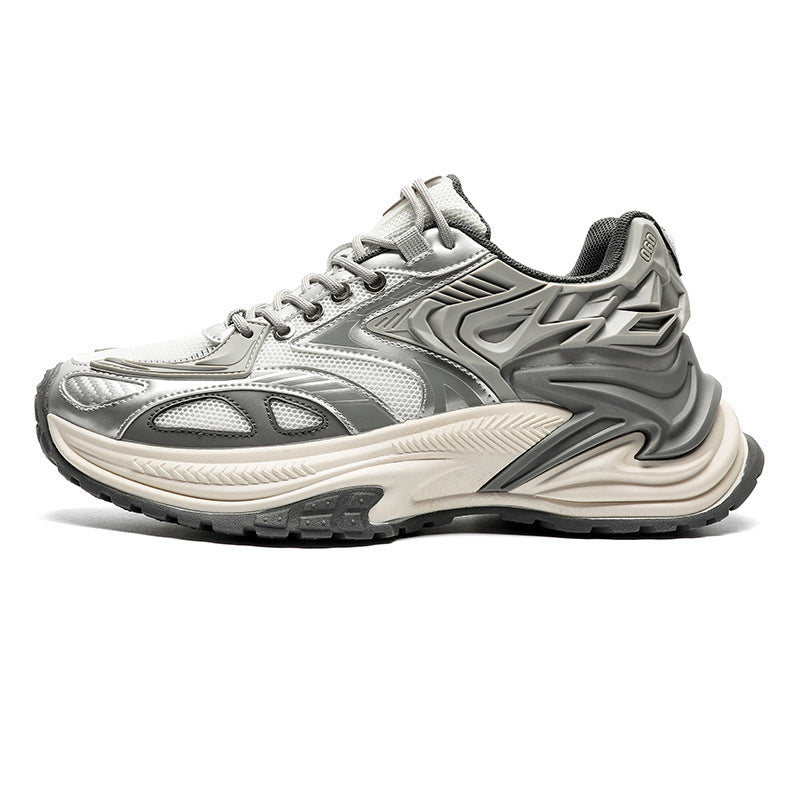 Breathable Retro Sports Jogging Shoes – Lightweight, Stylish, and Comfort-Boosted